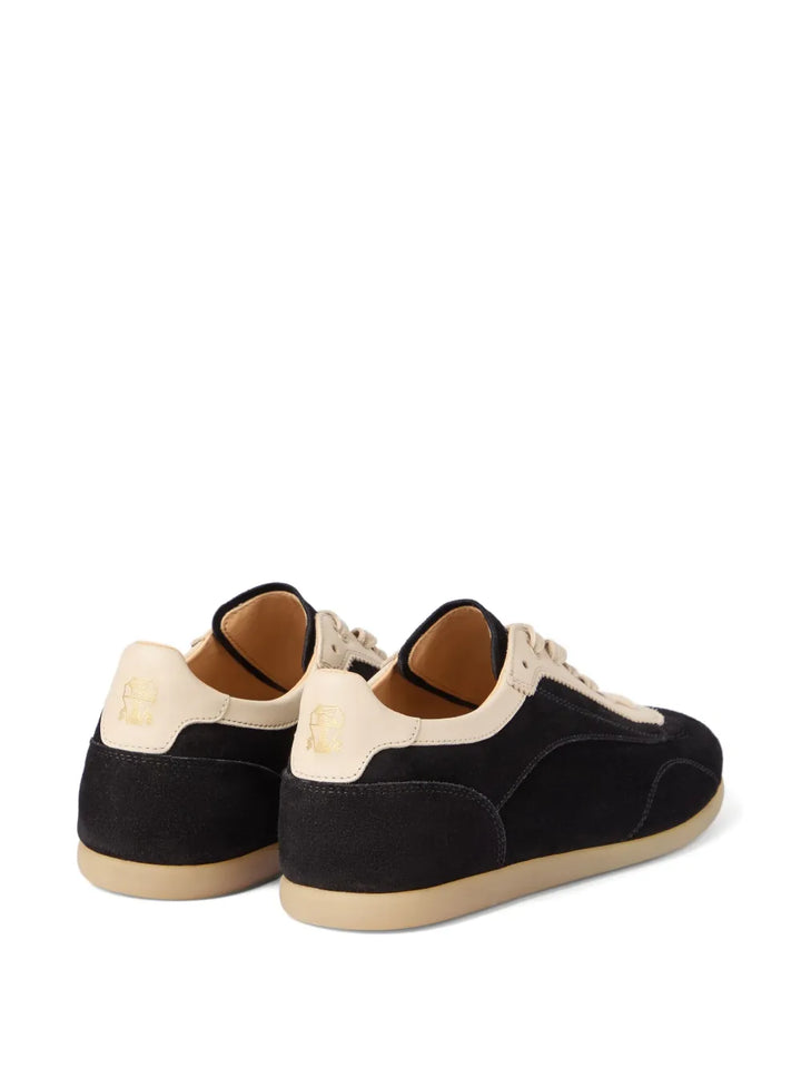 Brunello Cucinelli Suede Panelled Sneakers