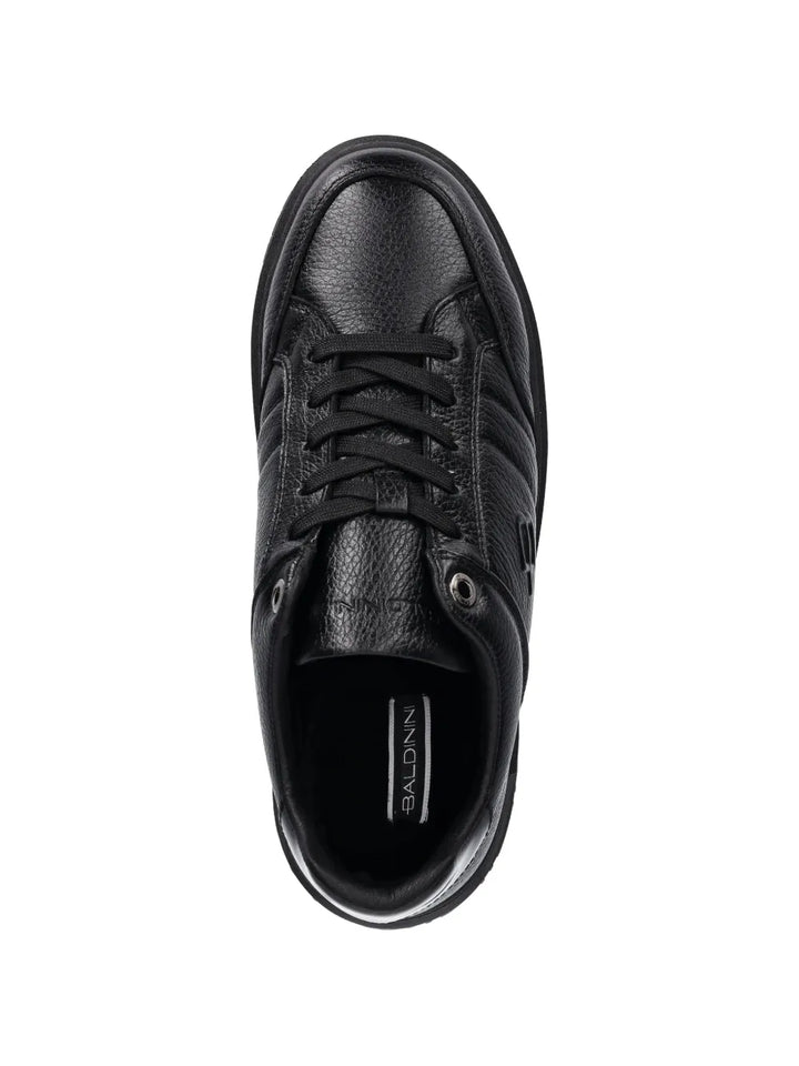Baldinini Embossed-Logo Panelled Sneakers