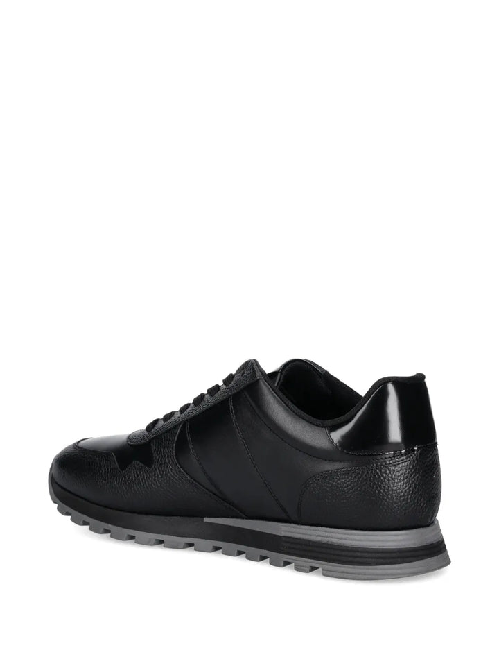 Baldinini Embossed-Logo Panelled Sneakers