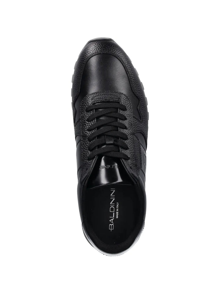 Baldinini Embossed-Logo Panelled Sneakers