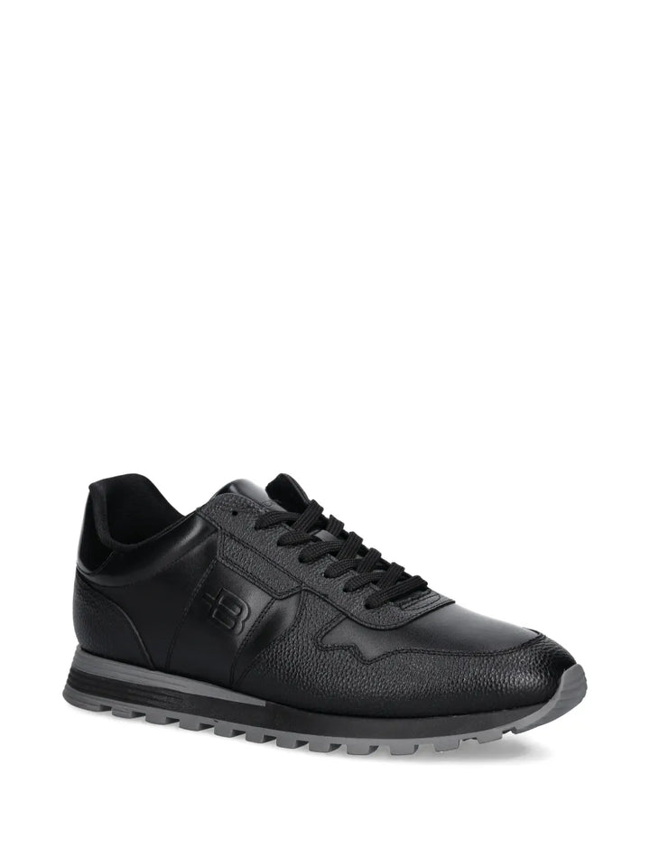Baldinini Embossed-Logo Panelled Sneakers