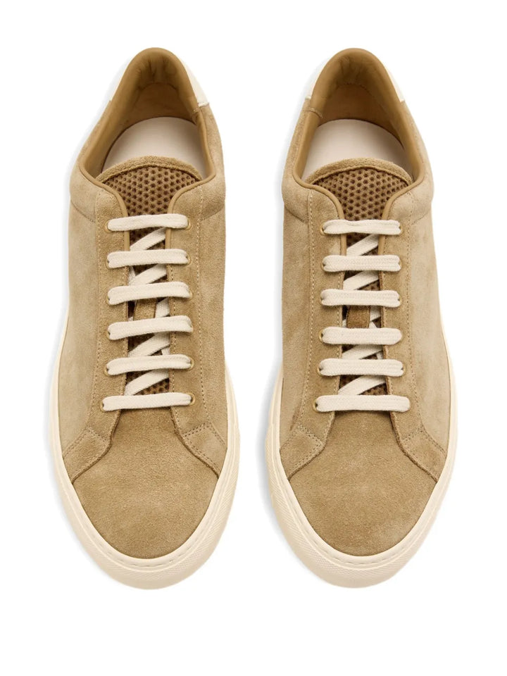 Common Projects Suede Panelled Sneakers