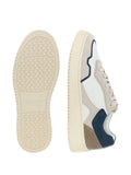 Boggi Milano Journey Suede-Panels Leather Sneakers