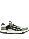 Amiri Camo Skel Lace-Up Sneakers