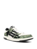 Amiri Camo Skel Lace-Up Sneakers