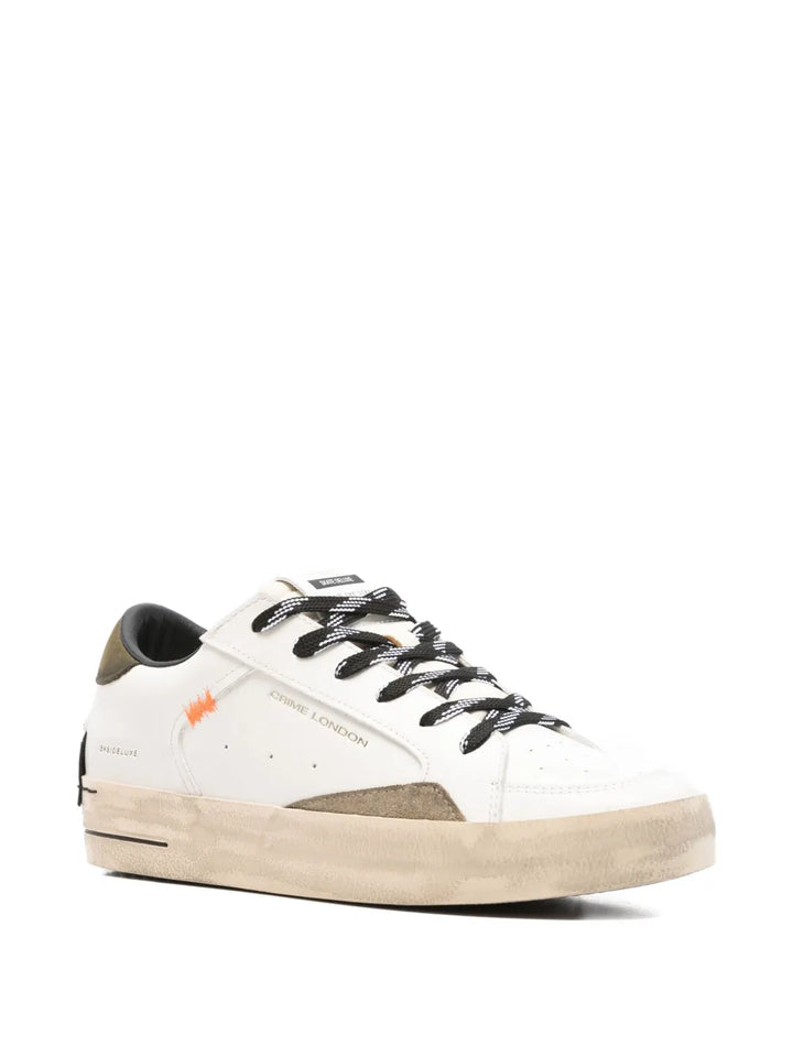 Crime London Leather Sneakers