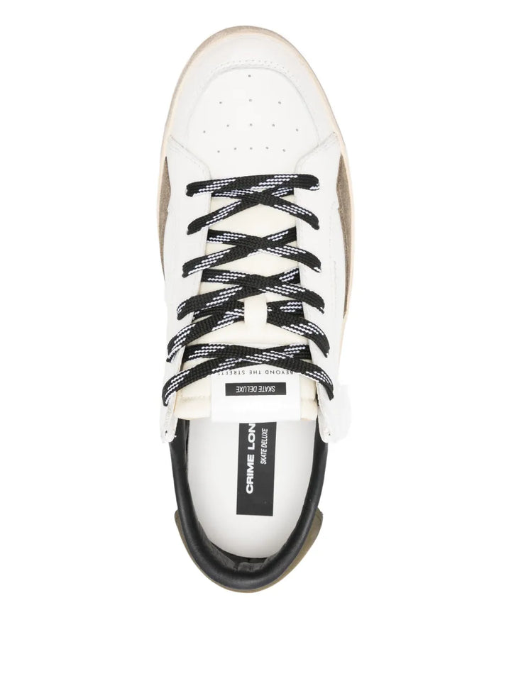 Crime London Leather Sneakers