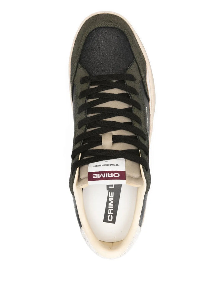 Crime London Chelsea Panelled Sneakers