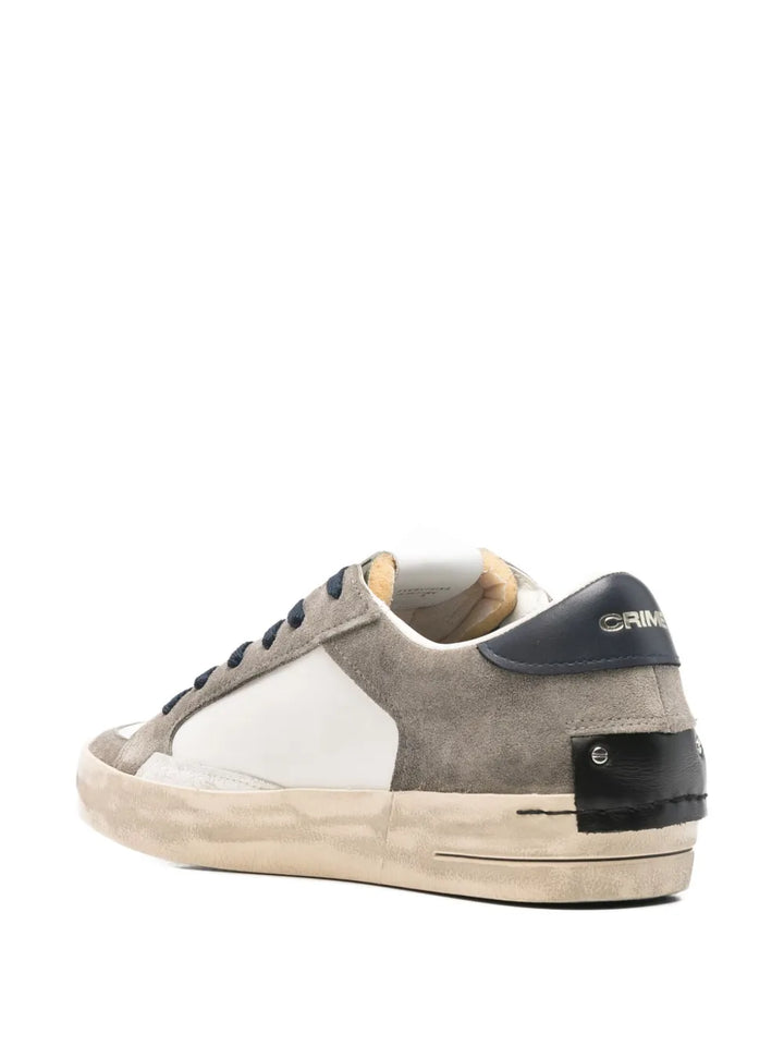 Crime London Sk8 Deluxe Panelled Sneakers