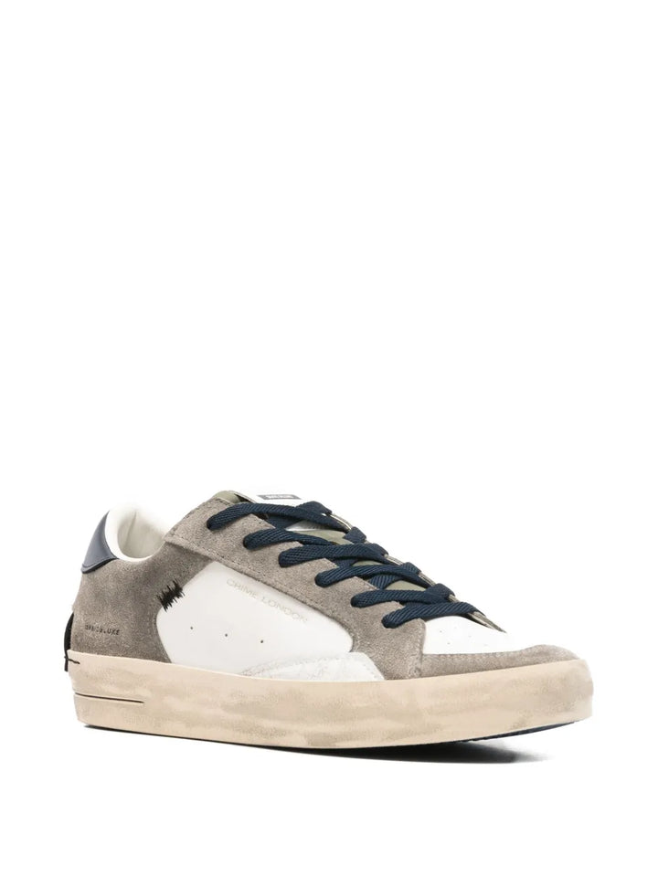 Crime London Sk8 Deluxe Panelled Sneakers