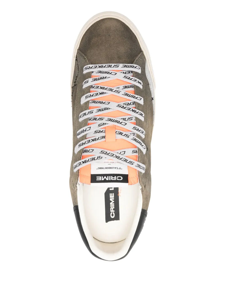 Crime London Leather Sneakers