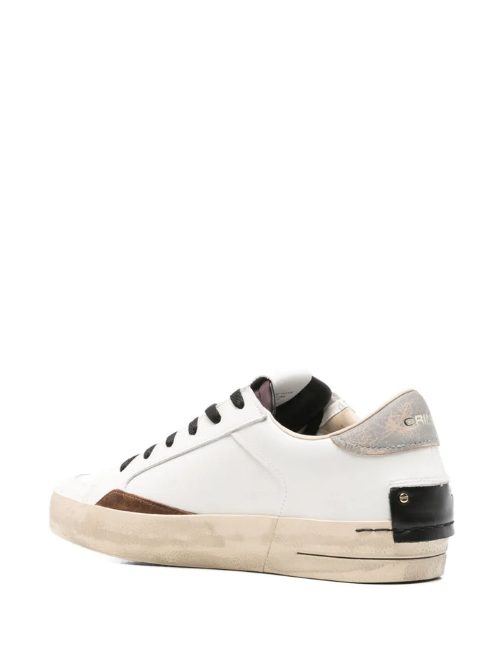 Crime London Sk8 Deluxe Panelled Sneakers
