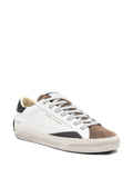 Crime London Distressed Panelled Sneakers