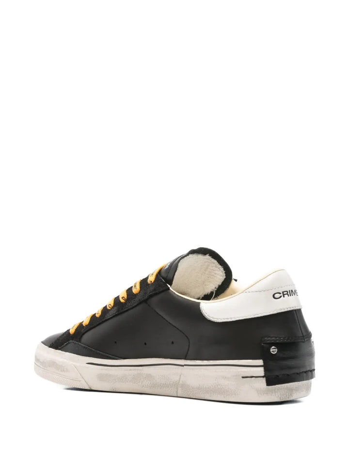 Crime London Leather Sneakers