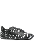 Black Comme Des Gar ns Graphic Print Trainers