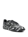 Black Comme Des Gar ns Graphic Print Trainers