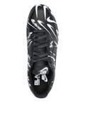 Black Comme Des Gar ns Graphic Print Trainers