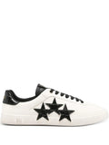 Amiri Star-Motif Leather Sneakers