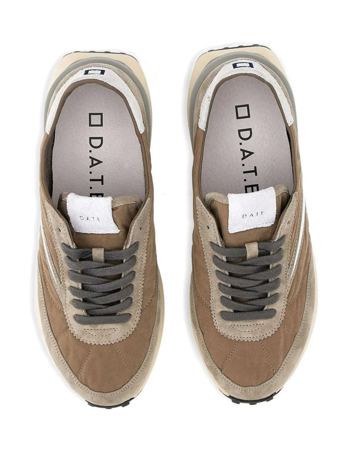D.A.T.E. Athleta Touch Suede Nylon Sneakers