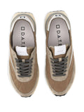 D.A.T.E. Athleta Touch Suede Nylon Sneakers