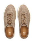 Boss Suede Panelled Sneakers