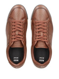 Boss Perforated Leather Sneakers