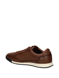Boss Perforated Leather Sneakers