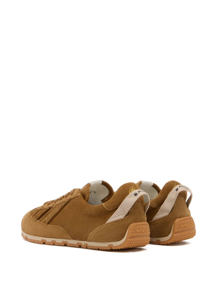Bally Quarry Lace-Up Panelled Sneakers