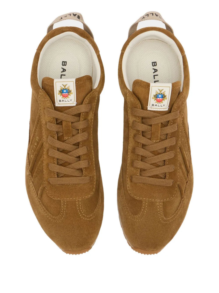 Bally Quarry Lace-Up Panelled Sneakers