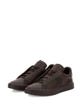 Boggi Milano Essence Embroidered-Logo Leather Sneakers