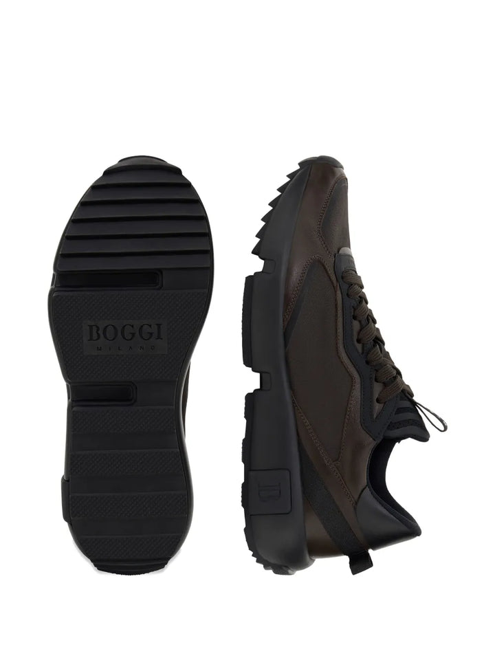 Boggi Milano Trail Lace-Up Sneakers