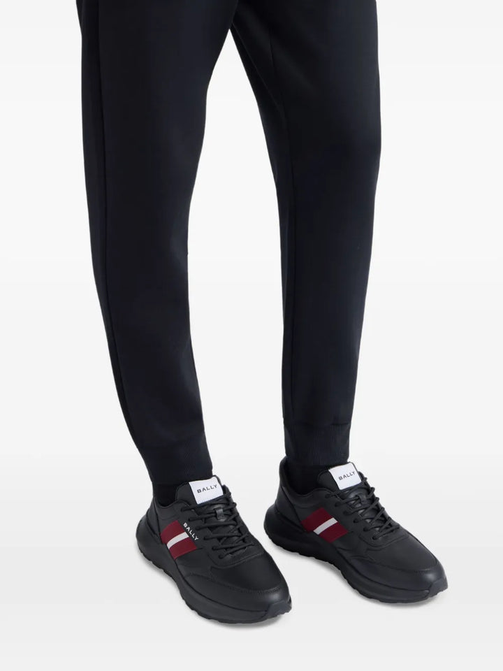 Bally Sylen Ribbon-Detail Leather Sneakers