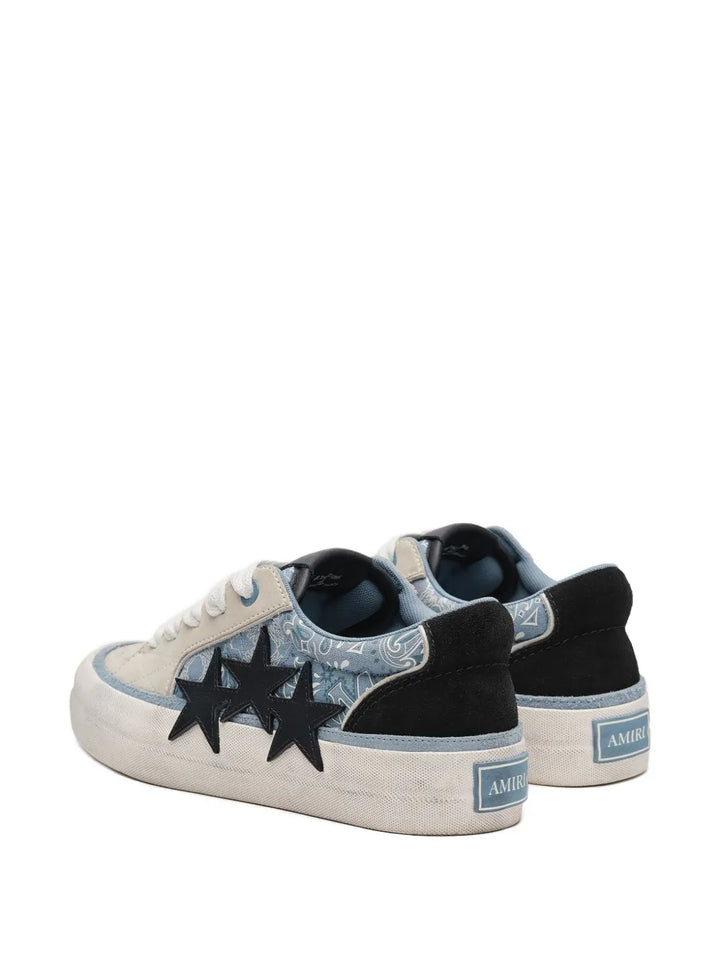 Amiri Bandana Star Skate Trainers