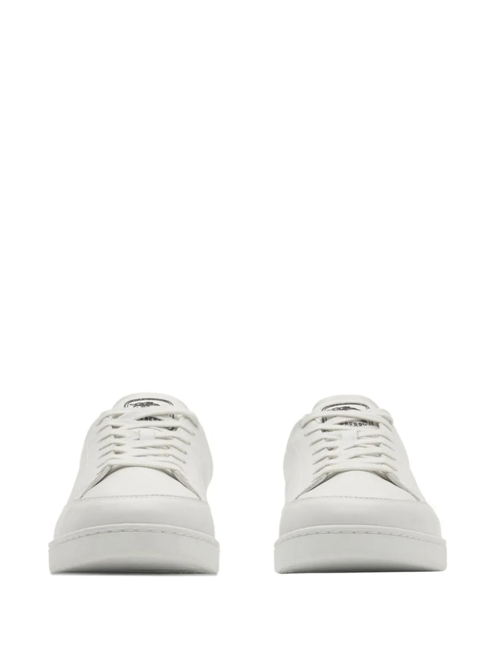 Burberry Check Leather Sneakers