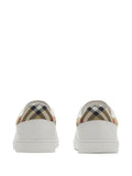 Burberry Check Leather Sneakers