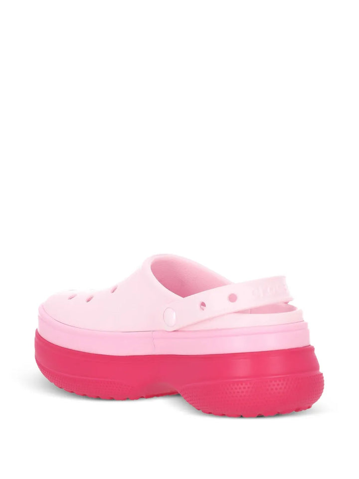 Crocs Dragon Platform Sabot-Design Slip-On