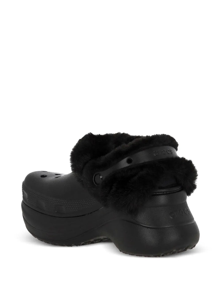 Crocs Bae Textured Lined Platform Slip-On