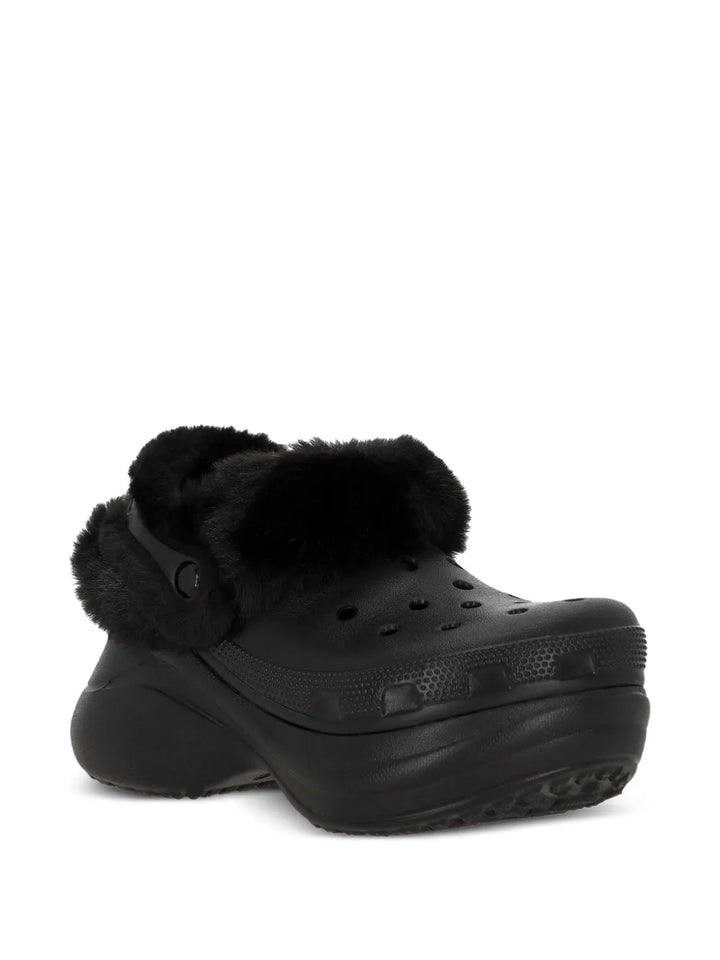 Crocs Bae Textured Lined Platform Slip-On