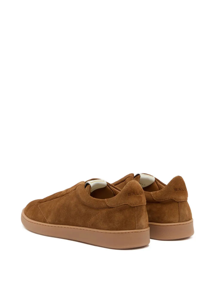 Bally Retro Crest Suede Sneakers
