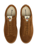 Bally Retro Crest Suede Sneakers