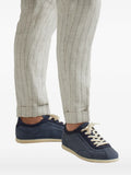 Brunello Cucinelli Textured Suede Sneakers