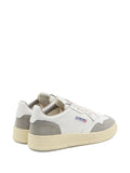 Autry Medalist Suede-Inserts Low-Top Sneakers
