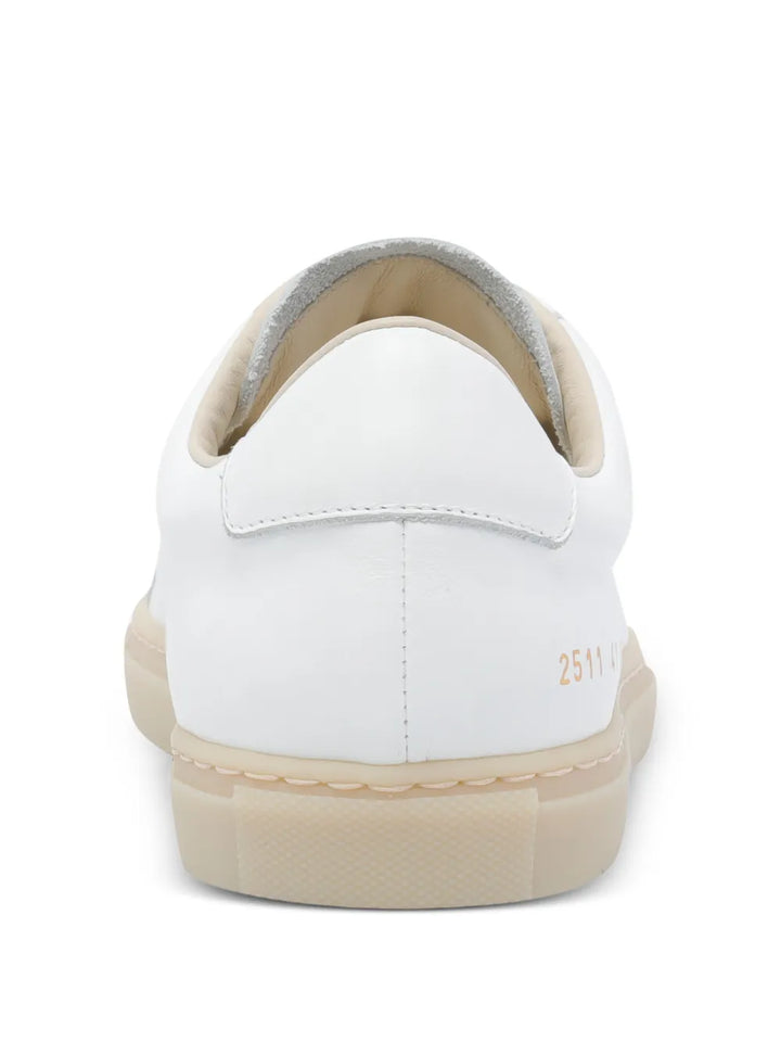 Common Projects Round-Toe Leather Sneakers