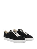 Common Projects Logo-Detail Suede Sneakers