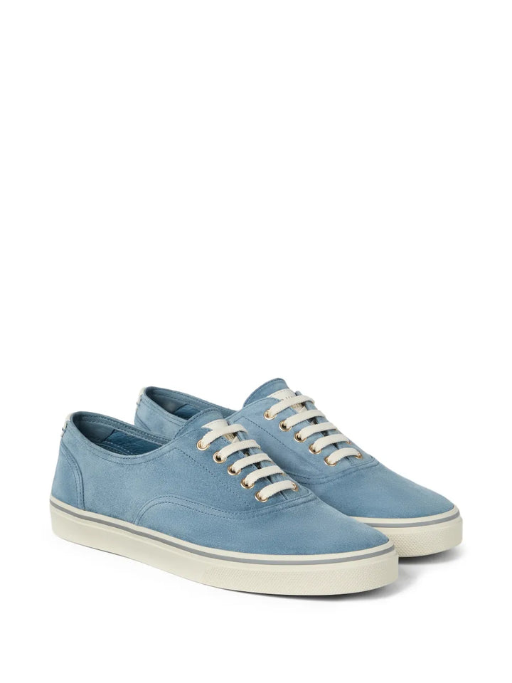 Brunello Cucinelli Reversed Leather Sneakers