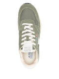 Autry Reelwind Suede Panelled Sneakers