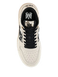 Amiri Logo Leather Trainers
