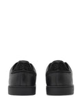 Burberry Embossed-Check Leather Sneakers