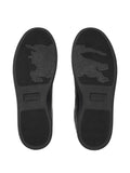 Burberry Embossed-Check Leather Sneakers