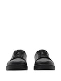 Burberry Embossed-Check Leather Sneakers